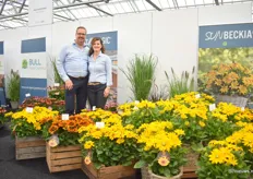 Hartwig and Ulrike of Bull Plant Genetics present Suncatcher, SunMagic and SunBeckia. This German company breeds these varieties and is seeing strong demand worldwide.